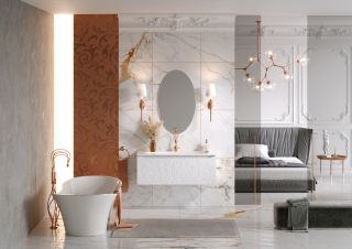 Зеркало Clarberg Elegance 4х1000х600 60см хром