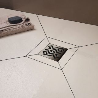 Душевой трап Berges Zentrum Antik 091365 15см хром глянец