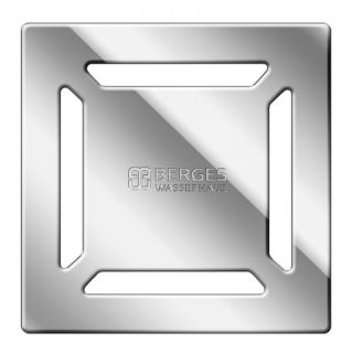 Душевой трап Berges Zentrum Norma 091462 10см хром глянец