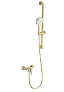 Смеситель для душа с гарнитуром Wonzon & Woghand WW-4570-BG брашированное золото