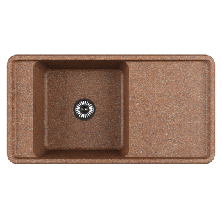 Мойка кухонная Акватон Беллис 97см терракотовый 1A725132BS270