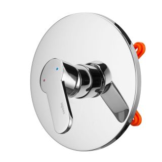 Встраиваемый смеситель Swedbe Platta 5523 подключение на один выхода хром