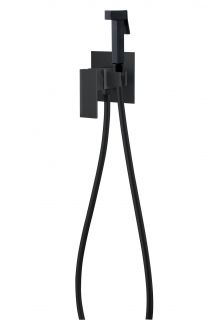 Гигиенический душ со смесителем DQ Bayern.Liszt DA1514505 чёрный