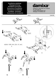 Смеситель Damixa New SPACE 101000000 для ванны