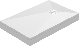 Поддон литьевой Good Door Essentia БЕЛЫЙ 140x80 см