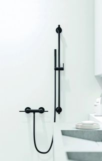 Смеситель для душа Kludi Nova Fonte Puristic чёрный матовый 207103915