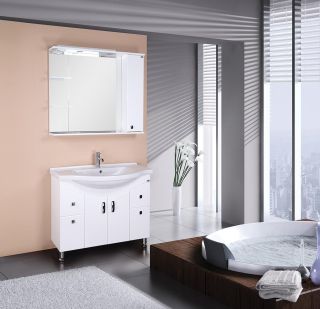 Напольная тумба под раковину Onika Эльбрус 109016 90см белый