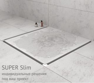 Душевой лоток Berges Super Slim 091178 50см хром глянец
