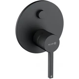 Смеситель для душа и ванны Kludi Nova Fonte 207593915 чёрный матовый