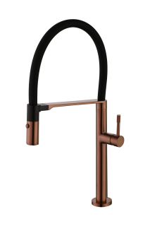 Смеситель для куни Boheme UNO BRUSHED BRONZE брашированная бронза