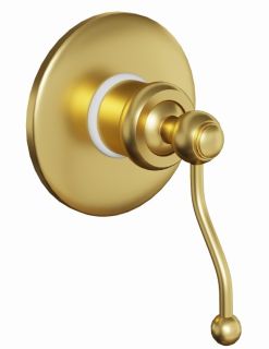 Встраиваемый смеситель для душа Paini Duomo 88PJ690 матовое золото