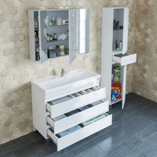 Пенал СанТа Марс 700165 40см белый