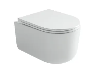 Унитаз подвесной Ceramicanova Ulma CN4006T смыв торнадо безободковый белый