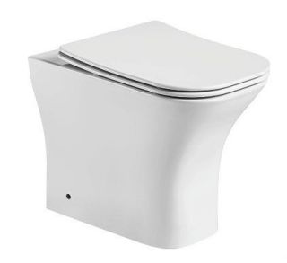 Унитаз CeramaLux 215D приставной с сиденьем Микролифт