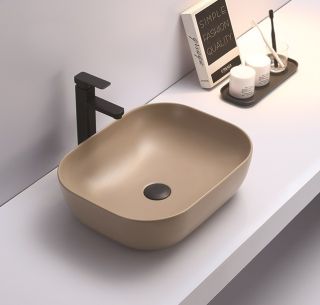 Раковина CeramaLux 78104MC-1 капучино 50.5 см