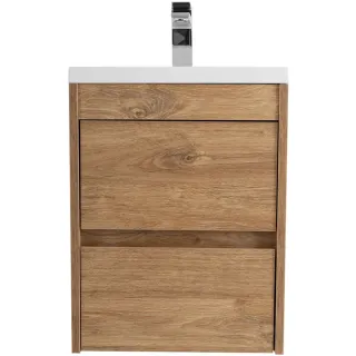 Тумба под раковину ArtMax Family Family-M-400-2C-SO-HG 40 см дуб харбор золотой