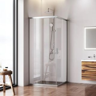 Душевой уголок Am.Pm Gem W90G-403-100100-MT 100x100 см без поддона хром матовый