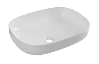 Раковина накладная Aquanet Elegant-3 326056 60 см белый