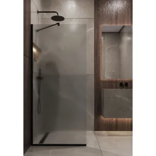 Душевая перегородка Timo T11 120 см чёрный