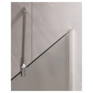 Шторка на ванну Timo T16 60 см хром