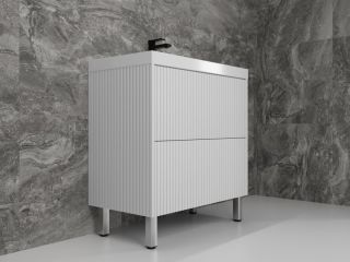 Тумба под раковину Style Line Стокгольм 80 ЛС-00002335 белый софт