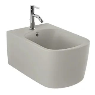 Подвесное биде Kludi Resa S 27BIW01O2 серо-бежевый матовый