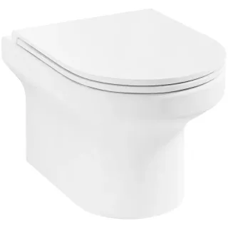 Инсталляция Jacob Delafon E21743RU-CP с безободковым унитазом Elite сиденье с микролифтом клавиша смыва хром