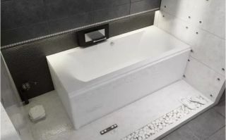 Акриловая ванна Riho Lima B050001005 160х70см сифон расположен справа белый