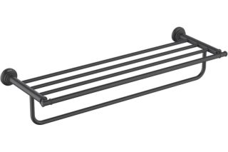 Полка для полотенец Aquatek Классик AQ4515MB черный