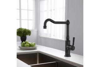 Смеситель для кухни Aquatek Классик AQ1580MB черный