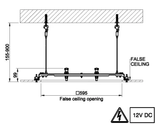 Верхний душ Gessi Sogni 57961.238 сталь