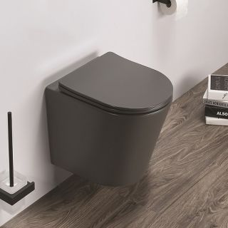 Унитаз CeramaLux B2330-2MDH  подвесной с сиденьем Микролифт