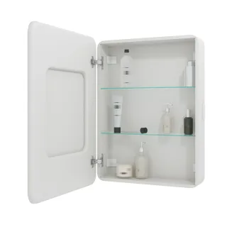 Зеркало-шкаф Reflexion Circle 55L RF2107SR с подсветкой 55х80