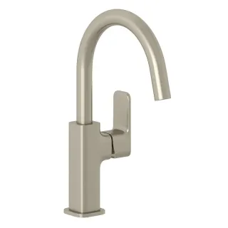 Смеситель для раковины Kludi Renon 42028N575 брашированный никель