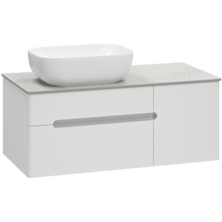 Подвесная тумба под раковину Misty Роял 100 см П-Роя-01100-011П2Я белый