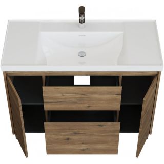 Тумба под раковину Aquanet Nova Lite 2.0 346349 110 см дуб рустикальный