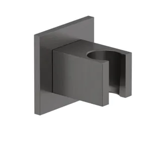 Держатель душевой лейки Kludi A-QA 65559N2-00 сталь оружейная  брашированная