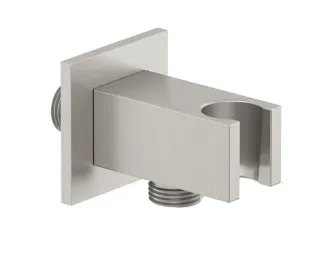 Шланговое подключение Kludi A-QA 65569N5-00 с держателем лейки брашированный никель