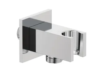 Шланговое подключение Kludi A-QA 6556905-00 с держателем лейки хром