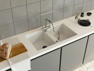 Мойка кухонная Omoikiri Kitagawa 83-2-U-WH белый