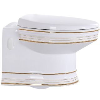 Унитаз CeramaLux Lux Classic 4288 приставной с сиденьем Микролифт