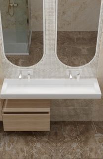 Ящик под столешницу Armadi Art Flat 80см дуб светлый 897-080-L