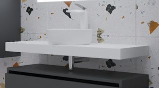 Столешница Armadi Art Flat 100см белый 869-100