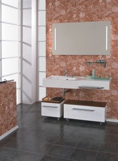 Раковина подвесная Акватон Отель левая 130см белый 1A70113WOT01L