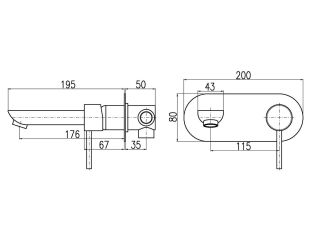 Смеситель для раковины Rav Slezak Seina SE935 хром