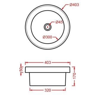 Раковина ArtCeram Fuori Scala TFL032 15 00 grigio oliva 40.3 см