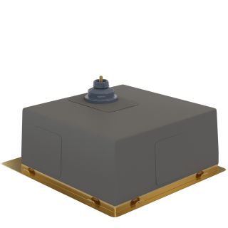 Мойка кухонная Reflexion Iseo 46-GD RX2246GD брашированное золото