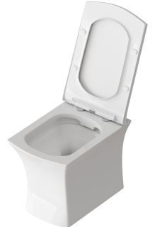 Подвесной унитаз Grossman GR-4461S безободковый белый