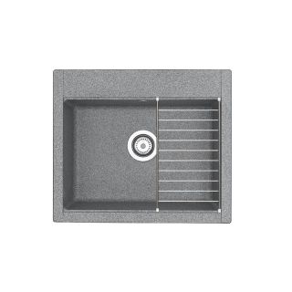 Мойка кухонная Акватон ДЕЛИЯ 60 серый