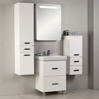 Тумба под раковину Акватон Америна 60см белый 1A169201AM010